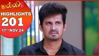 Malli Serial | EP 201 Highlights | 17th Nov 2024 | Nikitha | Vijay | Saregama TV Shows Tamil