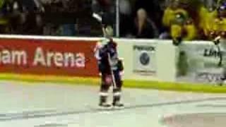Steelers Tessier misses pen Shot v Nottingham 28-10-2006