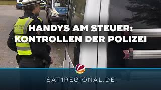 Handy am Steuer: Polizeikontrollen in Schleswig-Holstein