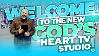 NEW God's Heart TV Studio: UNDENIABLE EVIDENCE of GOD'S GOODNESS!