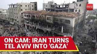 Drone Footage: Iran's NEW Ballistic Fury DEMOLISHES Tel Aviv, Central Israel; High-Rise BOMBED