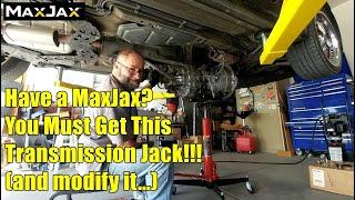 BendPak MaxJax M6K Lift - Big Red Transmission Jack DIY Modification