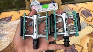 Em Về Thêm Pedal Bianchi - Yên Most - Pedal MKS - Lá Đĩa Ultegra - 105 - Potang Gật Gù Cannondale