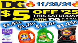 11/23/2024 Dollar General Couponing this Week #5off25 #dollargeneral #extremecouponing