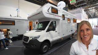 SCHWÄBIN builds HAMMER TRAVEL MOBILE HOMES 2024 Wochner Alkoven craftsmanship with HUGE details