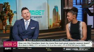 NBA TODAY | "Cleveland Cavaliers are going to win 2025 NBA title" - The MIZ tells Malika Andrews