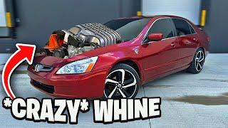 *CRAZY* Hellcat swapped Honda Accord WHINE