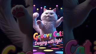 Groovy Cat: Dancing with Style|Wild tales| #catdance  #shorts #youtubeshorts  #wildtales