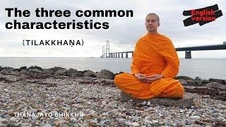 The three common characteristics of all things (Tilakkana) by Thanajayo Bhikkhu