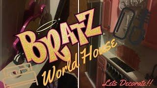 How to| Decorate your own Bratz world house|Gorgeous Disgrace