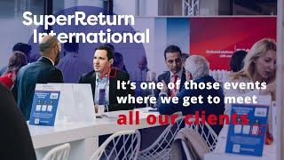 Why do sponsors choose to attend SuperReturn International?