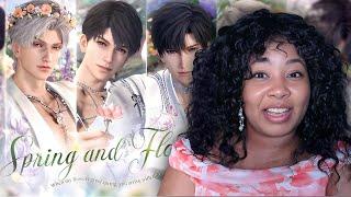 I cried!!! Reacting to Love and Deepspace - Spring and Flowers Trailer
