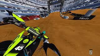 Aerial E-SX Round 10 (Arlington 1) Track Preview