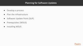 Implementing Configuration Manager Features : Introduction to Software Updates | packtpub.com