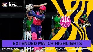 Extended Highlights | Barbados Royals vs St Kitts and Nevis Patriots | CPL 2024