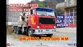 NOSTALJİ 1975 MODEL VOLVO F89 / ORJINAL TIR 729.000 KM