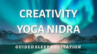 Guided Sleep Meditation DIVINE CREATIVITY YOGA NIDRA Sleep Meditation for Deep Yogic Healing