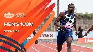 Jerome Blake takes upset 100m victory over Knighton and Lyles | Continental Tour Gold 2022