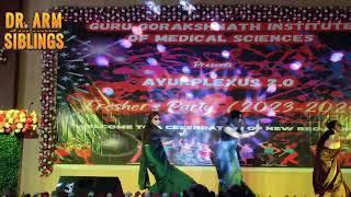 SUSHRUTA BATCH GIRLS GROUP BOLLYWOOD DANCE PERFORMANCE  FRESHER'S PARTY