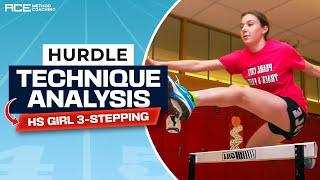 How to Get Faster Hurdling | How to Hurdle Faster | Hurdling Technique Analysis-High school Girl