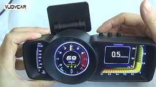 VJOYCAR Hawk 2.0 HUD Onboard Computer Operation The Best OBD Gauge