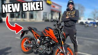 Picking Up My New Street Bike!! | 2024 KTM Duke 200