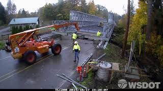 SR 162 Spiketon Creek Bridge - Temporary Span