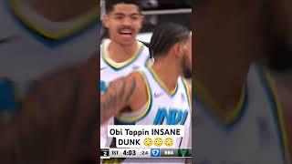 Obi Toppin's INSANE Dunk off Sheppard’s Alley-Oop!  #nba