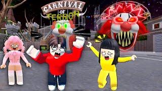 YUTA MIO DAN BABY ZEE MASUK KE KARNAVAL HORROR || ROBLOX