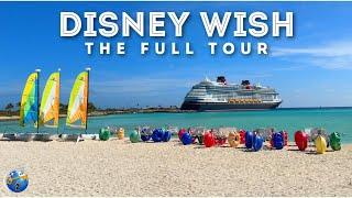 Disney Wish Tour: Full ship tour on Disney Cruise Line's Wish w/host Cameron Matthews