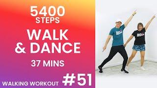 SUPER FUN CARDIO with MOM • 5400 Steps  • 128-160 BPM • Walking Workout #51 • Keoni Tamayo