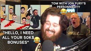 The MMA GURU CAN’T STOP LAUGHING and making impressions of EVIL ASPINALL bullying all UFC FIGHTERS