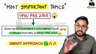 *Most IMPORTANT Topics for UPSC-Prelims 2025 #ias #upscexam #pre2025 #upsc #economy #prelims2025