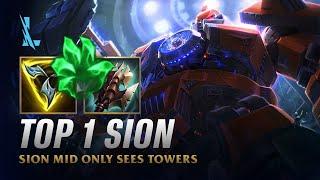 Wild Rift SION - TOP 1 Mecha Zero Sion S15 Ranked Gameplay + Build