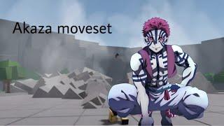 Akaza moveset tsb