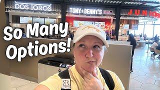 Eating at Laguardia Airport  Shake Shack, Dunkin, Junior's, & More!