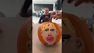 WE PAINTED EACH OTHER ON PUMPKINS  *HILARIOUS* #shortsviral #shorts #gnb #couplegoals