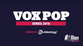 Media Summit 2016 – Vox Pop Series (Andrew Howie)