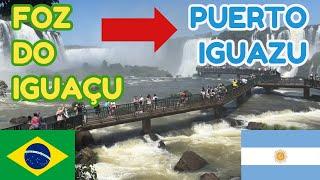 How to get from FOZ DO IGUAÇU  to PUERTO IGUAZU 