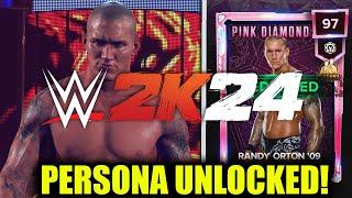 Unlocked *PERSONA RANDY ORTON '09* To Punt Kick People Online | WWE 2K24 MyFACTION