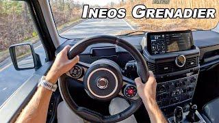 Driving The Ineos Grenadier - Full On Road Review and Impressions (POV Binaural Audio)