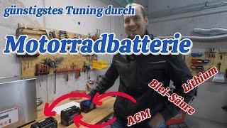 WELCHE MOTORRADBATTERIE FÜR DEIN MOTORRAD l WARUM LITHIUM BATTERIE ?!