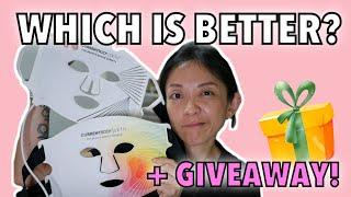 *WHICH IS BETTER? & GIVEAWAY (CLOSED)* CurrentBody Classic LED Light Therapy Mask vs 4-in-1 LED Mask