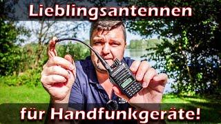 Meine Lieblingsantennen für Handfunkgeräte! #abbree #retevis #baofeng #quansheng #yaesu #icom