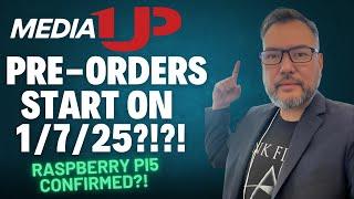 Media1Up Arcade Pre-Orders Start 1/7/25 & Raspberry Pi5???