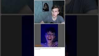 Creepy picture scares strangers on Omegle #shorts