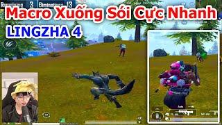 Hướng dẫn macro xuống sói nhanh PUBG Mobile trên LingZha 4 khiến địch bất ngờ