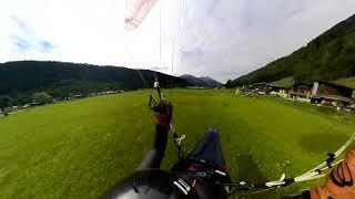 Speedlanding paragliding