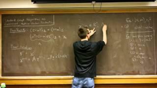 Graph algorithms as matrix vector products, Bryan Rainey