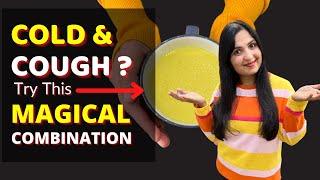 Get rid of COLD, COUGH | Natural Remedy for Dry cough, Sore throat  | Home Remedy #Cough #HomeRemedy